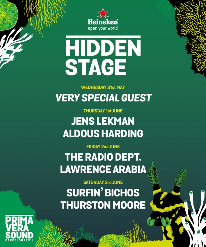 Primavera Sound 2017: I nomi dell'Heineken Hidden Stage e lo streaming dal vivo del Primavera Sound su Red Bull Tv